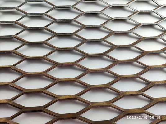 2-8mm expandiu a resistência de aço galvanizada do deslizamento de Mesh For Walkway