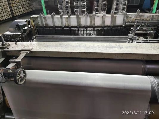 Malha filtrante de tecido holandês de aço inoxidável SUS302 100 Micron
