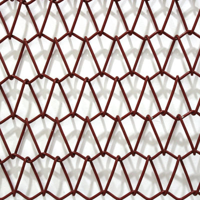 Correia arquitetónica decorativa de Mesh Spiral Weave Wires Conveyor do metal Ss304