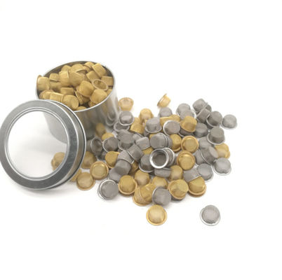 Filtro de bolos de narguilé de aço inoxidável 0,15 mm rede de arame para tubo de fumo