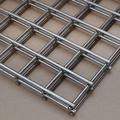 Painéis de malha de arame soldado galvanizado de 50x50mm, espessura de 3mm