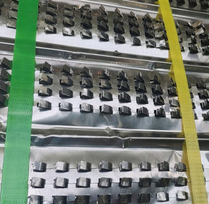 Cofragem de malha nervurada galvanizada para construção 0,45m x 2m