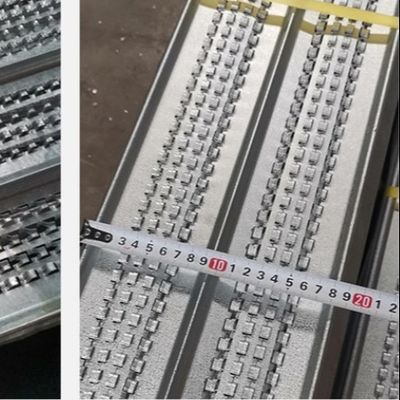 Tela expandida galvanizada Hy Rib para fôrmas de concreto