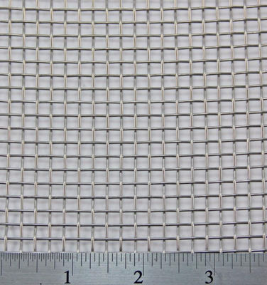 Tela de malha de arame tecido crimpado de 5mm para peneira vibratória com ganchos