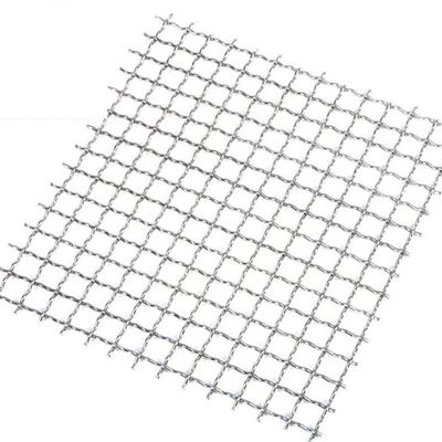 Tela tecida frisada de Mesh For Stainless Steel Vibrating do fio do Sus 304