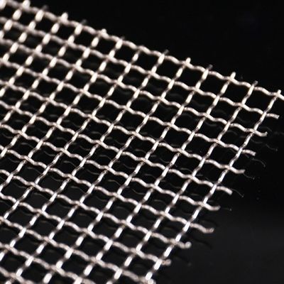 Fio frisado de aço inoxidável Mesh For Screening Sieve da resistência de corrosão 202