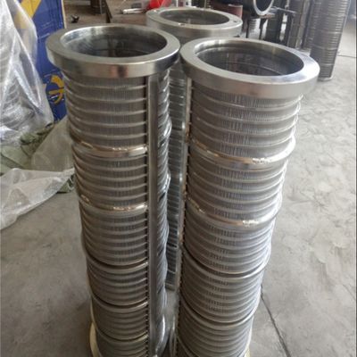 As telas do fio da cunha de Johnson Mesh 300mm filtram 304 de grande resistência de aço inoxidável