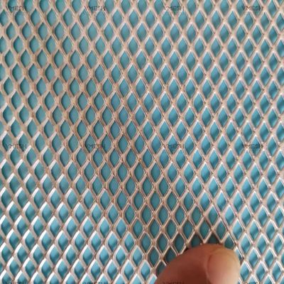 Alta Segurança 2mm Metal Sheet Mesh Alumínio Pequeno Ouro Micro Rolls