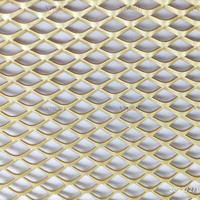 O furo pequeno galvanizou o metal expandido Mesh Diamond Shape