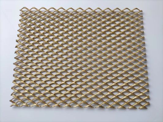 O alumínio preto de prata dourado do metal expandiu Mesh Net Cloth Screen Netting