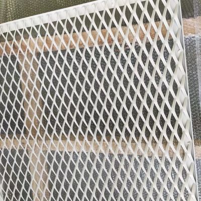 Os materiais de construção Diamond Aluminum Expanded Metal Sheet pulverizam revestido