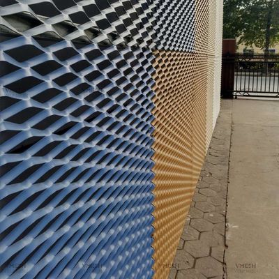 metal expandido de alumínio Mesh For Decoration da espessura de 0.5-2mm