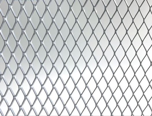 Oxidação de Protective Net Proof da cerca de Diamond Shaped Steel Wire Mesh