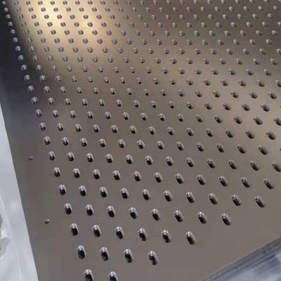 Furo 1mm redondo decorativo metal perfurado Mesh Sheet Galvanized