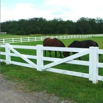 O Pvc alto personalizado de 1.2m soldou o fio Mesh Fence Animal Enclosure Post e o trilho