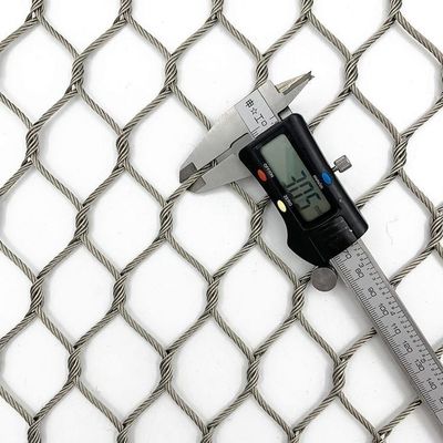 Revestimento Rede de cabo de aço inoxidável 304 316 Diâmetro de fio 1 mm-3 mm