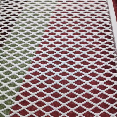 Alumínio decorativo 0,5 mm Arquitetônico Expandido Metal Mesh Diamant Painel de teto