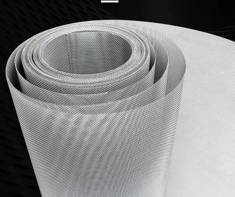 Resistência à temperatura de aço inoxidável Filtro de malha de tecelagem simples para peneiramento