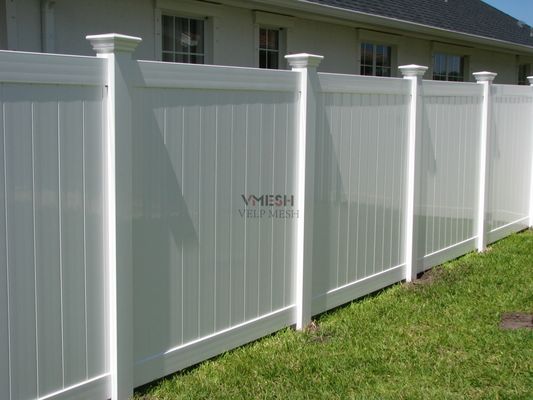 100% material virgem Vinyl Farm Fence 6x8ft Branco