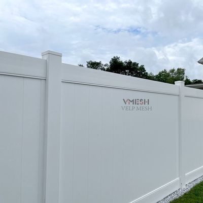 6*8 White Yard Safety Vinyl Rail Fence Cercas