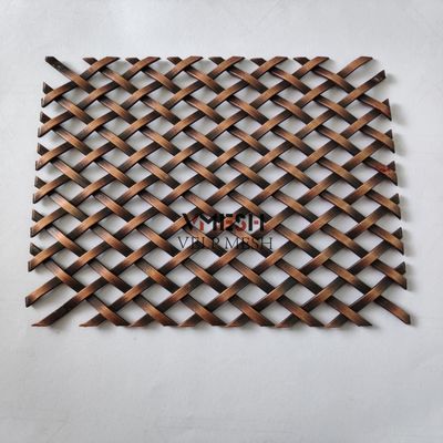 1mm-4mm Tecido de aço inoxidável rede de arame para arquitetura decorativa Metal personalizado