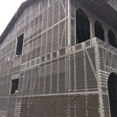 Malha de cofragem permanente para juntas de construção em aço galvanizado para concreto