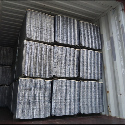 Forro de malha de fibras de aço galvanizado 1,1 m x 3 m