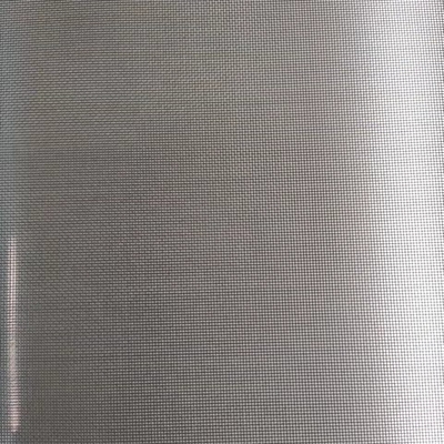 Tela de malha de filtro de tecido simples de aço inoxidável de tamanho de rolo personalizado para camada de filtro