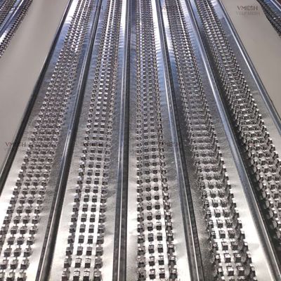 material de construção alto galvanizado largura da construção do Lath do metal do reforço do painel de 450mm