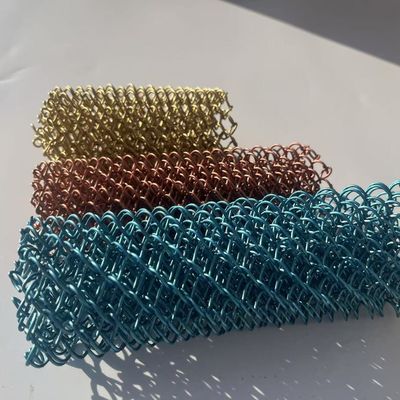 Cortinas de malha de arame de cortina de bobina em cascata de material de alumínio e aço inoxidável