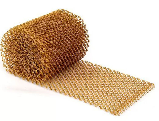 Cortina Metálica de Aço Inoxidável 304 para Fontes de Água, Cortina de Corrente para Locais Públicos e Vilas