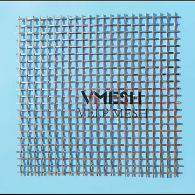 Rede de arame tecida de aço inoxidável arquitetônica para a parede interna da decoração