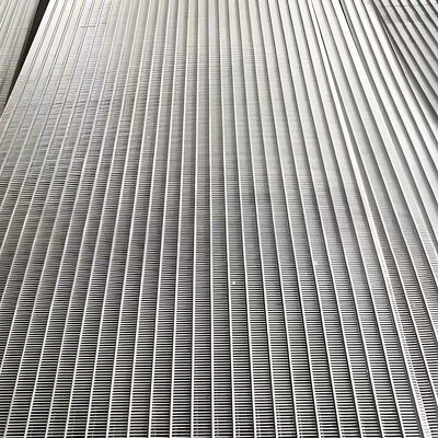 Os painéis lisos de aço inoxidável do filtro da malha de Johnson cunham a tela de fio para a indústria petrolífera