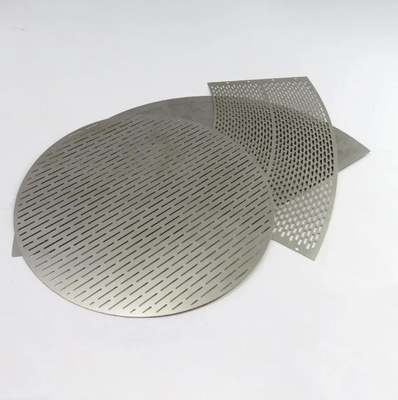 Disco de filtro de malha de gravação plano e redondo de tamanho OEM para controle de poluição do ar