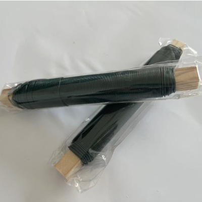 Fio para Flores de Calibre 20 Fácil de Cortar e Dobrar Pintado com Tinta para Cozimento