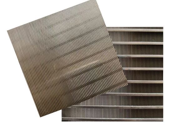 o fio de aço inoxidável da cunha 0.5*1.5 304 seleciona os painéis 6000mm*6000mm