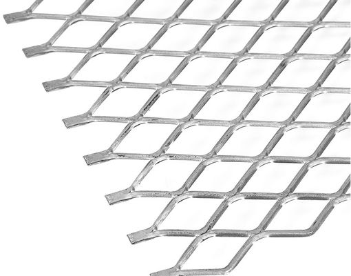 prova expandida 6.0mm de aço inoxidável da abrasão de 5.0mm Mesh Expanded Diamond Mesh