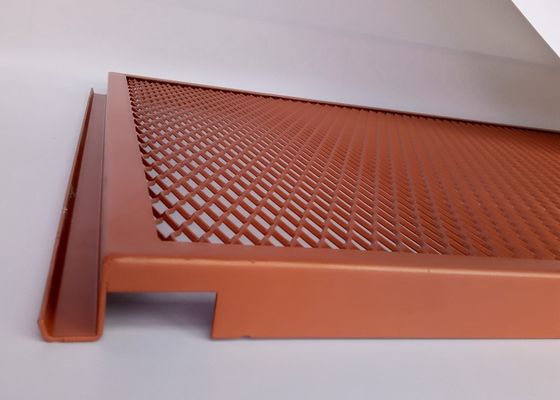 Teto suspendido Diamond Aluminum Fabrics For Architecture decorativo