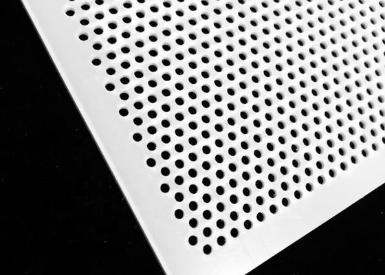 O PVC perfurou Mesh Sheet Round Hole plástico 1000*2000mm 1220*2440mm