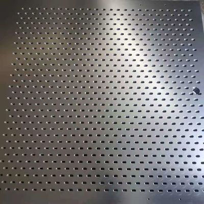 Placa de malha metálica galvanizada com buraco redondo e perfurado de largura de 36