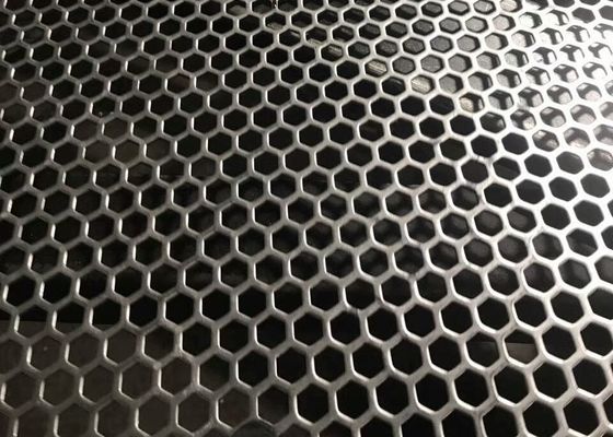 Furo pequeno decorativo de Mesh Perforated Metal Strip Panel sextavado