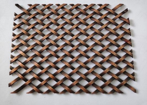 CE arquitetónico dado polimento do GV de Mesh Woven Metal Mesh Fabric do metal 316
