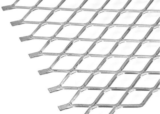 o metal expandido rombo Mesh Balustrades 4x8 de 40*80mm 34*80mm expandiu a chapa de aço