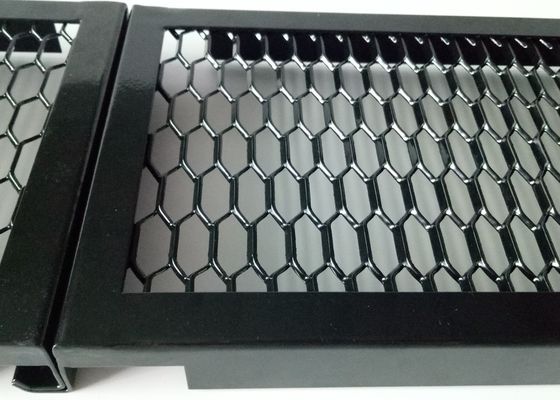 Cerca de segurança expandida material personalizada da malha do metal do metal do HDG para a proteção do equipamento da maquinaria