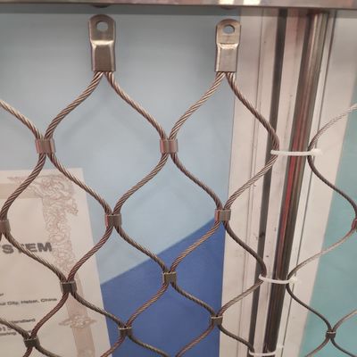 Ferrule de aço inoxidável rede de corda rede de vedação zoológica malha flexível