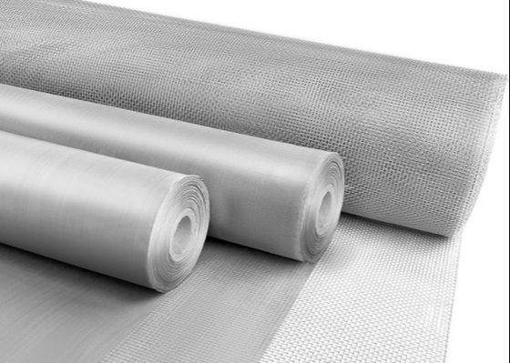 malha de 500*3500mm fio de aço inoxidável Mesh Ultra Fine Dutch Weave de 1 mícron