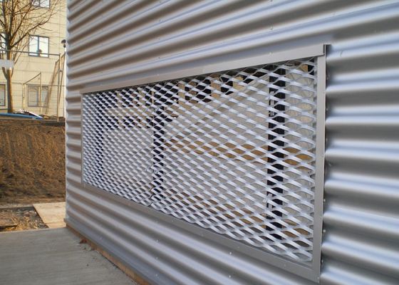5052 5005 Mesh Bunnings expandido de alumínio 15*50mm 20*60mm Diamond Hole