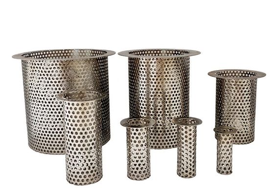 40%-90% a filtragem contínua líquida SS filtra o comprimento de Mesh Tube 20mm-2000mm