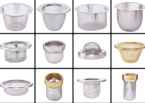 SS304 316L 45mm Dia Stainless Steel Mesh Strainer que filtra o tampão de Tabacco dão forma para o cachimbo de água