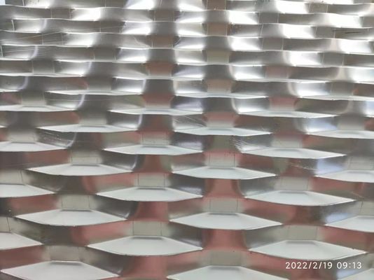 O pó grande de Diamond Hole Expanded Metal Mesh revestiu 1.5x3m